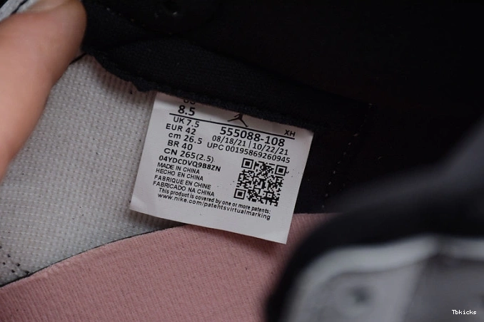 Reps TBK 6 UNC Jordan Retro Air 384664-006 0719